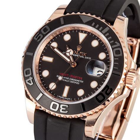 rolex yachtmaster rose gold black price|Rolex yachtmaster rose gold 44mm.